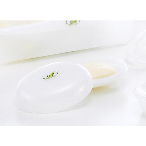 リーフ 石けん箱 ナチュラル #2101