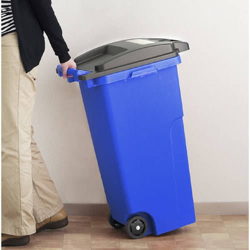 キャスターペール 70C2 ブルー 2輪