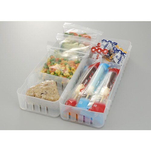 フリーザートレー ロング クリアー #375