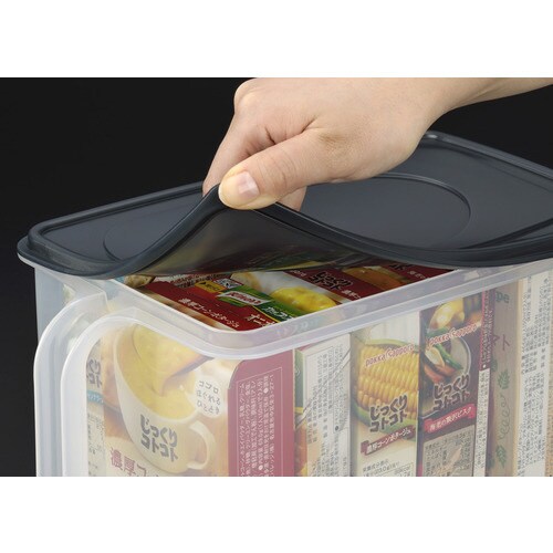 ハンディーストッカー(浅型) クリアーブラック