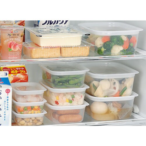 楽ちん 角型9PC クリアーW #1830