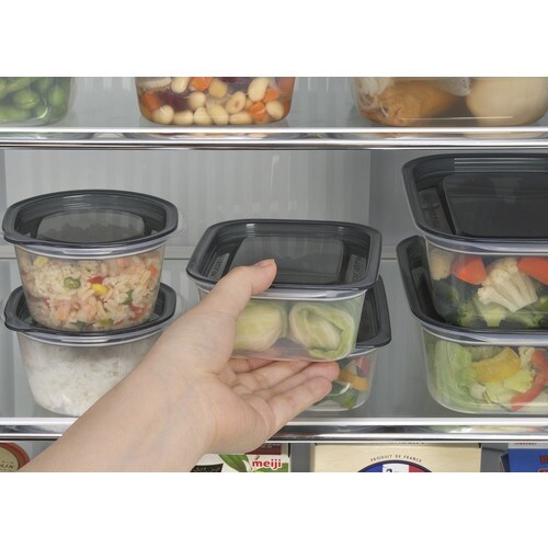 楽ちん 角型 400ml 2P クリアーBLK