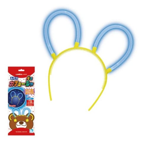 光るルミカカチューシャ ブルー