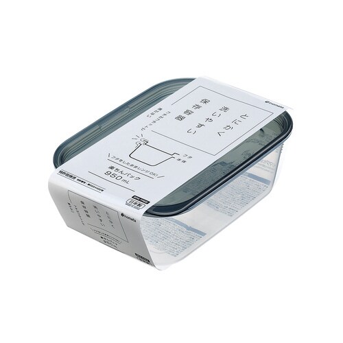 楽ちん 角型 950ml クリアーBLK