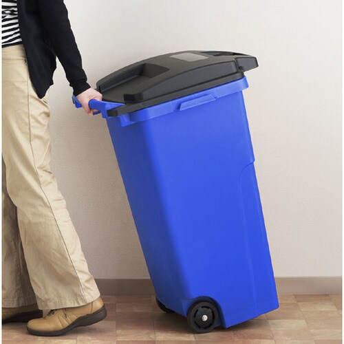 キャスターペール 90C2 ブルー 2輪