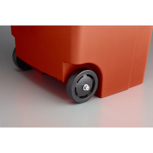 キャスターペール 90C2 レッド 2輪