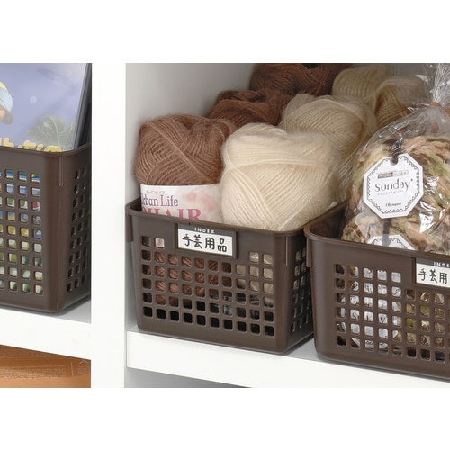 ネームバスケット ロング BR #4585