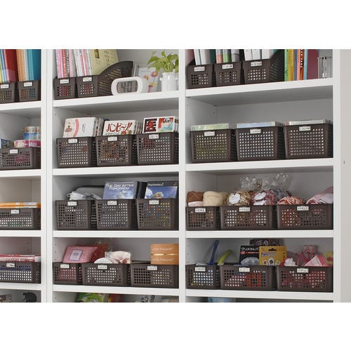 ネームバスケット ロング BR #4585