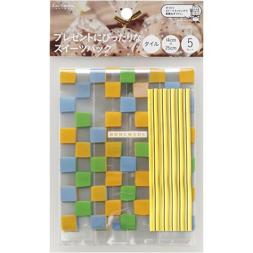 スイーツパック マチ付 タイル 5セット