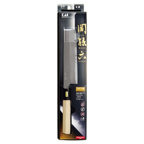 関孫六 金寿本鋼和包丁 薄刃 165mm
