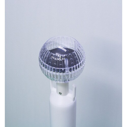 LEDソーラーライト付チェーンスタンド