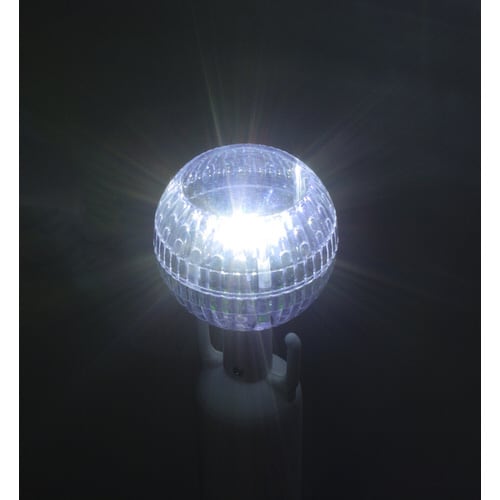 LEDソーラーライト付チェーンスタンド