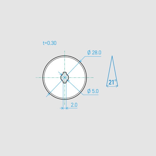 C280−1C 21°(40枚入)