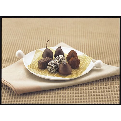 紙製チョコ型 水玉 40枚入