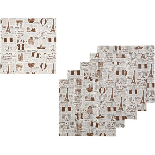 ワックスペーパー カカオ 50枚入