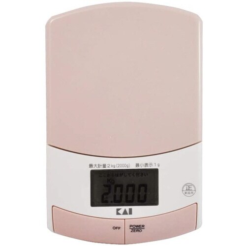 薄型計量器 2kg ピンク