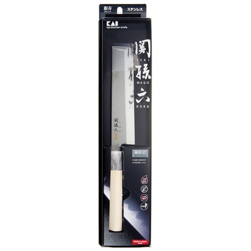 関孫六 銀寿ステンレス和包丁 薄刃 165mm