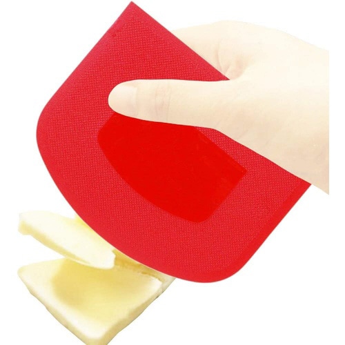 エンボス加工スクレッパー レッド