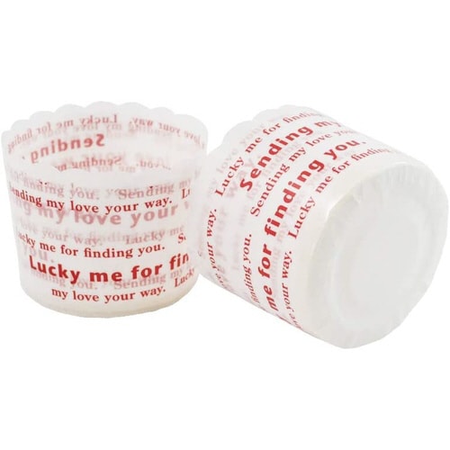 紙製マフィン型 5枚入(ホワイト)