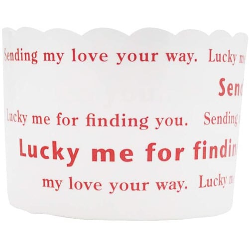 紙製マフィン型 5枚入(ホワイト)