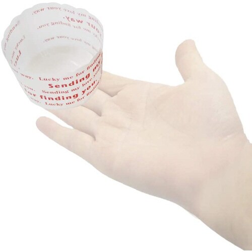 紙製マフィン型 5枚入(ホワイト)