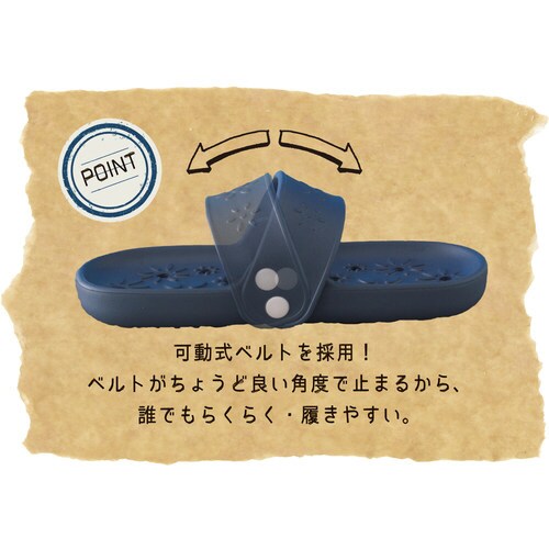 両履サンダルフルール Iブルー BT−28IB