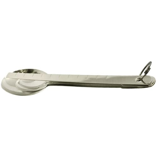 計量スプーン 3本 ヘラ付