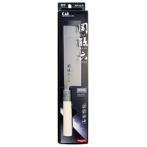 関孫六 銀寿ステンレス和包丁 菜切 165mm