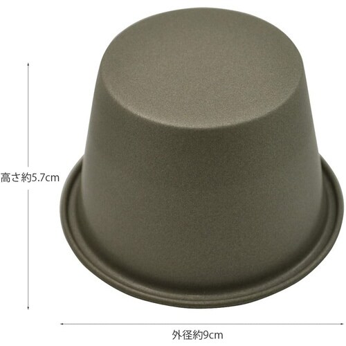 テフロン加工プリン型 特大