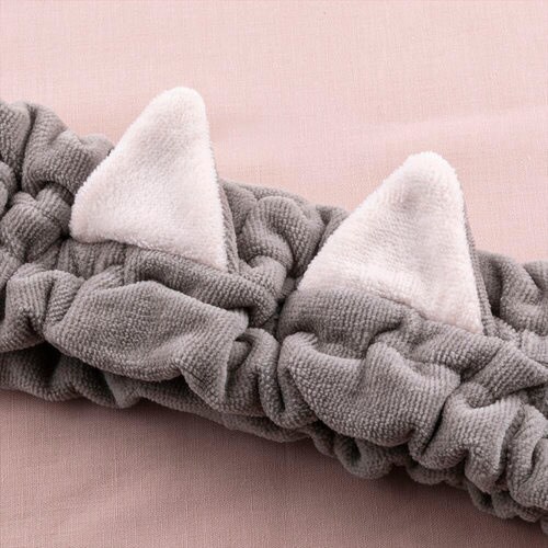 ねこのヘアターバン