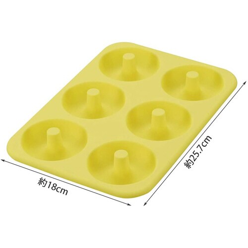 ドーナツ焼き型 6個取り(ベーシック)