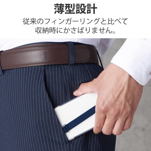 スマホバンド シリコン 薄型 Sサイズ ネイビー