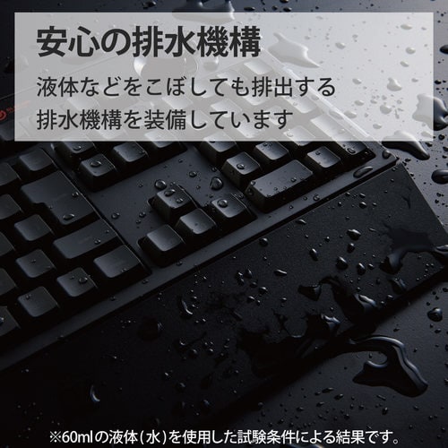 ゲーミングキーボード 有線 メンブレン フル