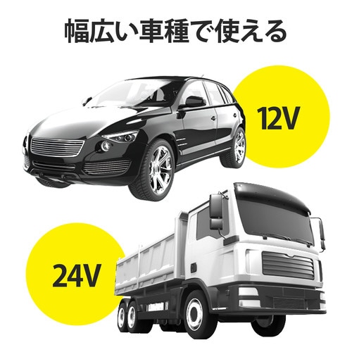 車載充電器 カーチャージャー PD ケーブル一体