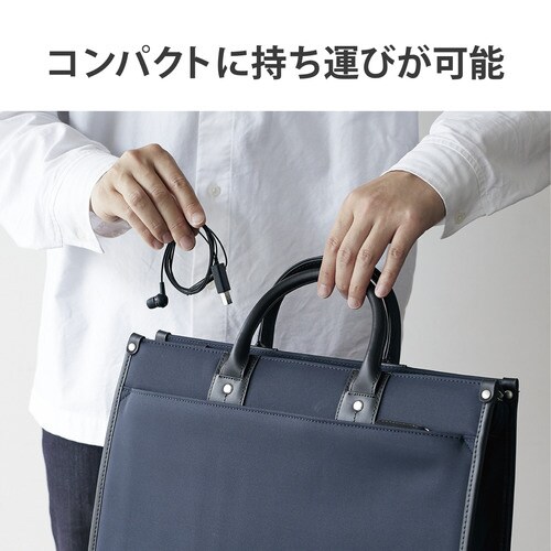 ヘッドセット イヤホン 片耳 カナル モノラル