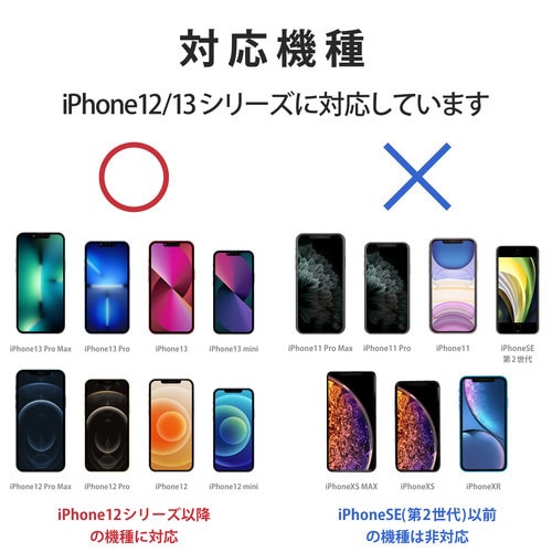 ワイヤレス充電器 スタンド型 ブラック