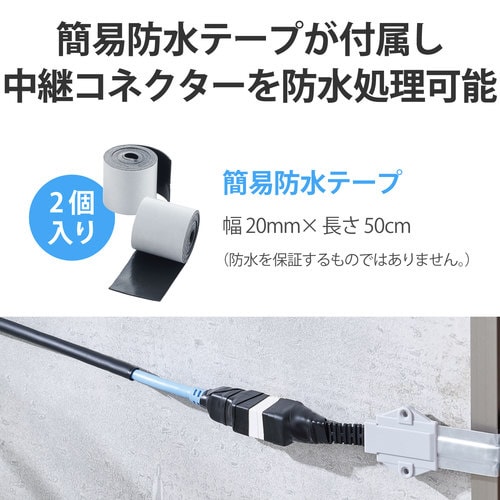 LANケーブル延長コネクタ CAT6A準拠 2個