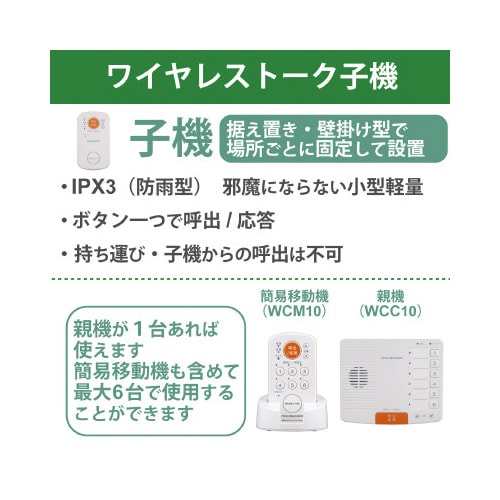 ワイヤレストーク 子機
