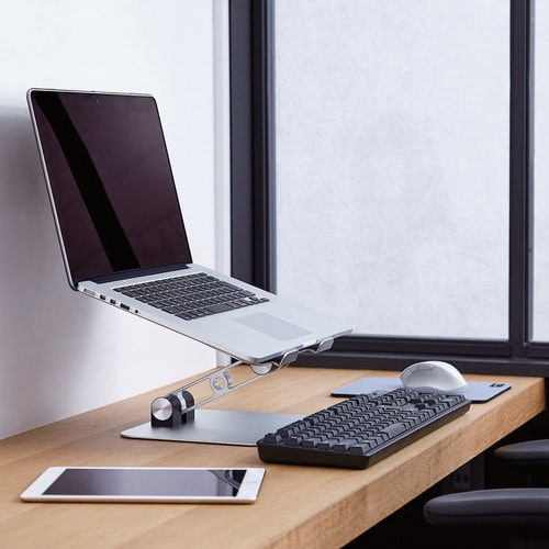 プロジェクタースタンド アルミ  シルバー