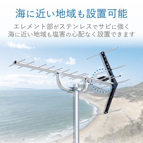 UHF14素子アンテナ ステンレス 耐錆