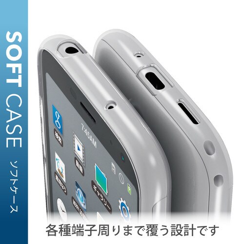 らくらくスマホ F−52B ケース TPU クリア