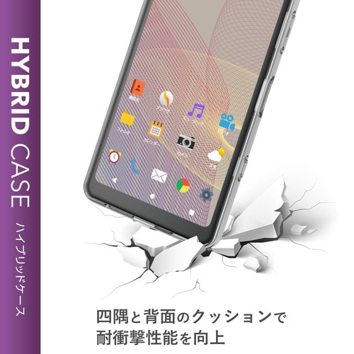 Xperia Ace II ケース クリア