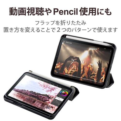 iPad mini 8.3インチ ケース ブラック