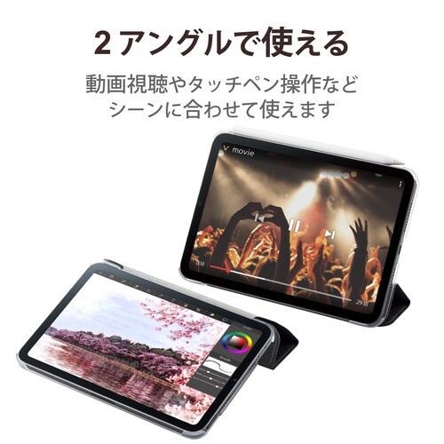 iPad mini 8.3インチ ケース ブラック