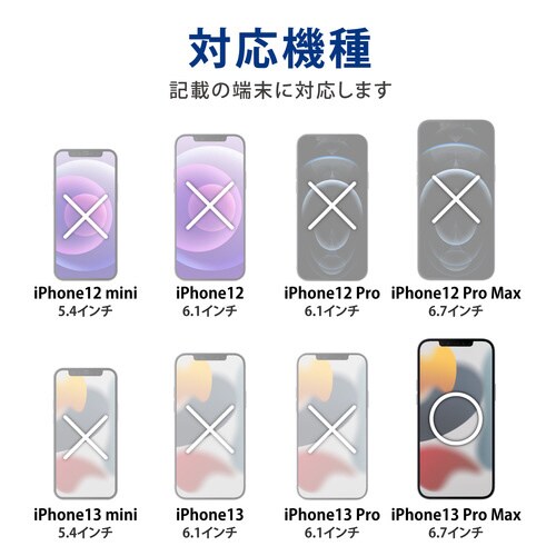iPhone 13ProMax ガラスフィルム