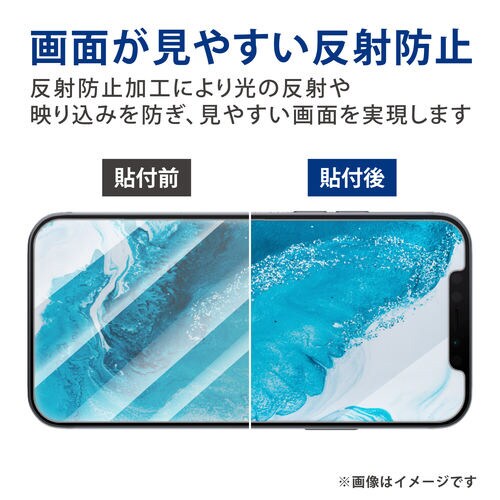 AQUOS wish フィルム 反射防止