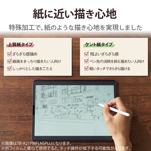 iPad mini 2021年 フィルム ケント紙
