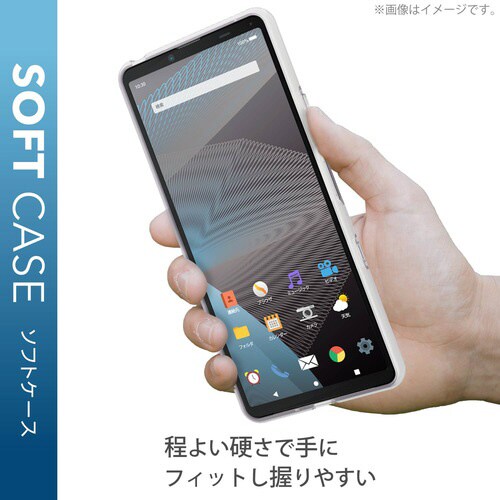 Xperia 10 III ソフトケース クリア