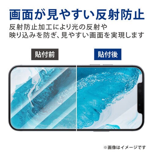 iPhone 13ProMax フィルム 反射防止