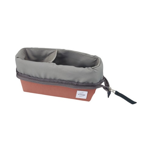 ペンケース<Nストレージ>ピンクテラコッタ